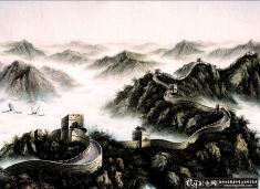 �й������ﳤ�Ǹ���ͼƬ ˮī���Ǹ��屳�� �й��糤��ˮī�ز� ����������ﳤ�ǹ���