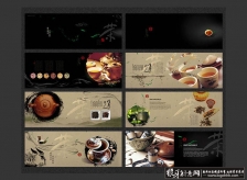 �й����Ҷ����PSD,�׶���Ҷ������,�������軭��ˮī����ģ�� �̲�߲豭�����Ҷ�Ļ�