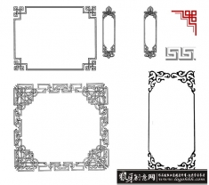 �й��绨�Ʊ߿��ز�,�ŵ�߽ǻ����ز�,�й���߿��ز�,�й�ͼ��Ԫ��,��ͳ����ͼ���ز�