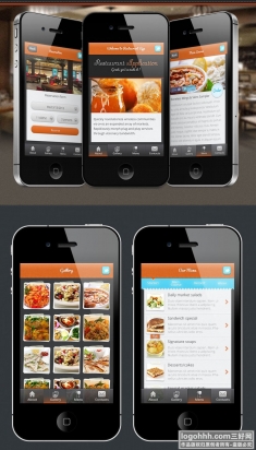 ����Ӧ���ֻ���UI������ƴ�����Ʒ���� ��ʳapp�������Ӧ��������ͣ�����UI�������